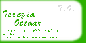 terezia ottmar business card